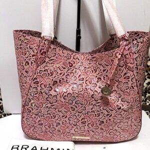 Brahmin Aliza - Fearless Pink Ainsley Tote